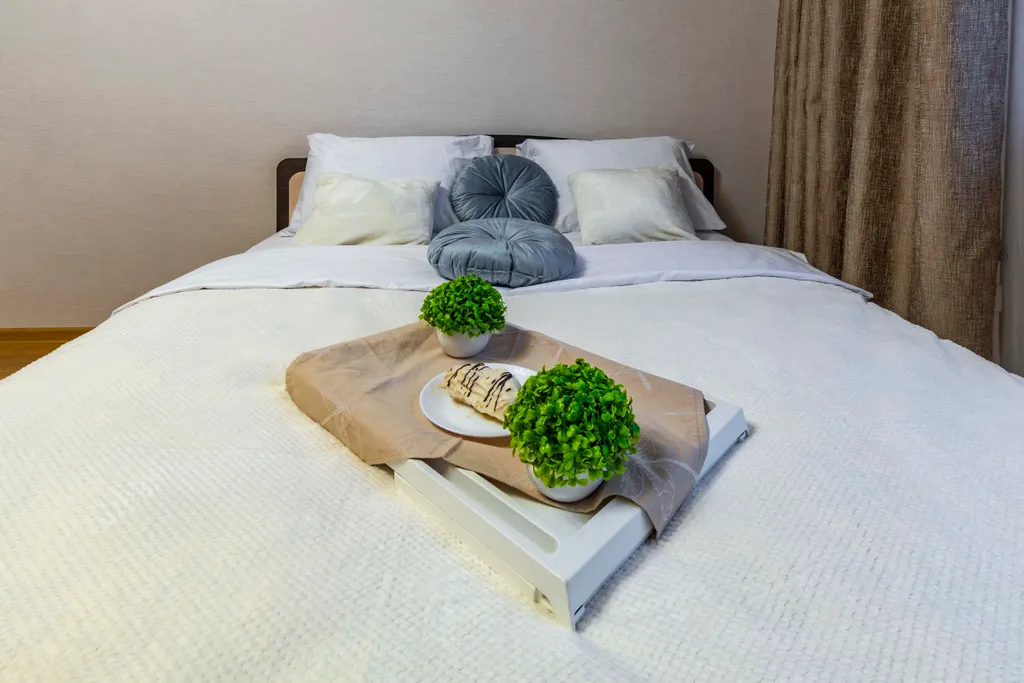 1комнатная квартира с лоджией для 4-х гостей