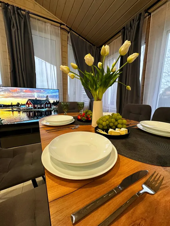 Дом 452 с тремя спальнями, русской баней и чаном