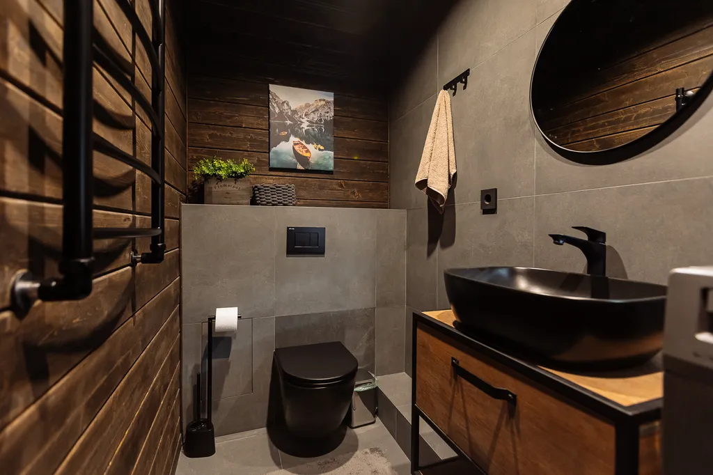 Дом с баней на озере