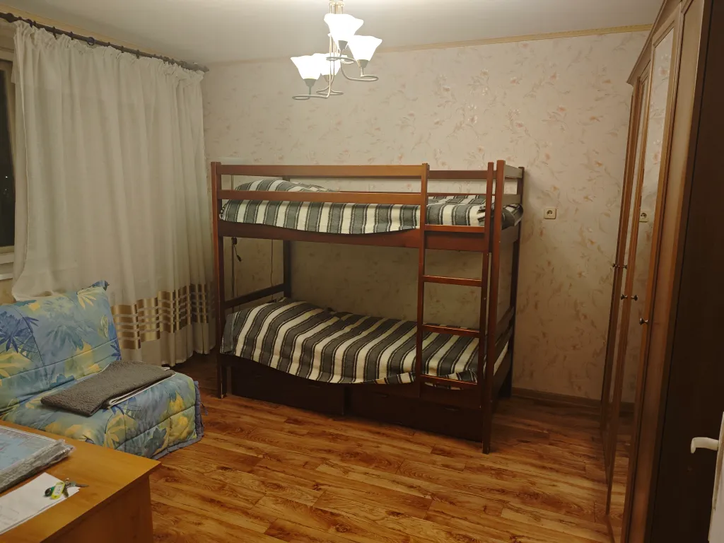 Просторная квартира с лоджией и балконом