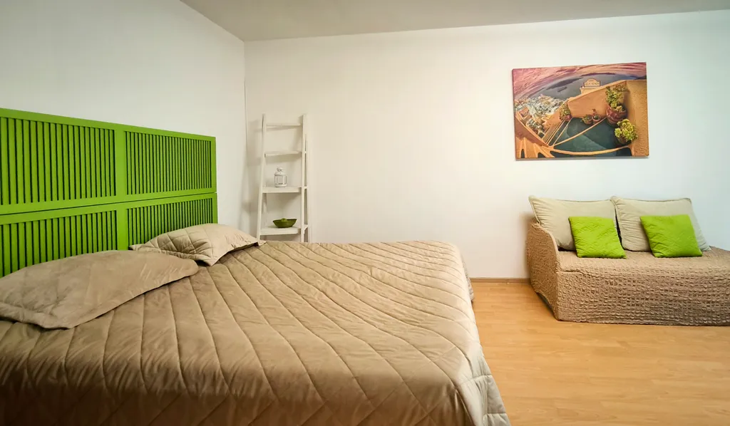 Квартира с беседкой и зоной барбекю