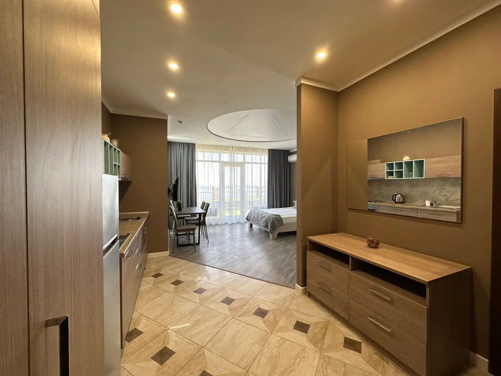 Студия с видом на море