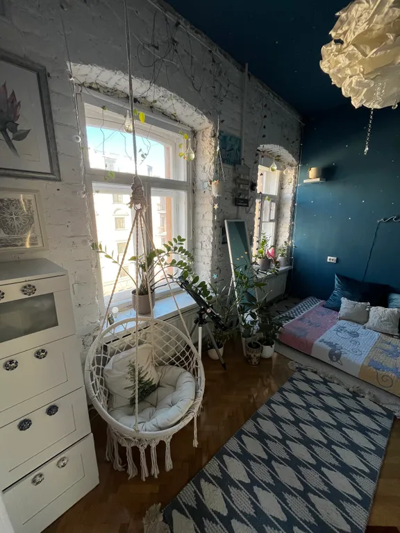 Красочная квартира в самом центре