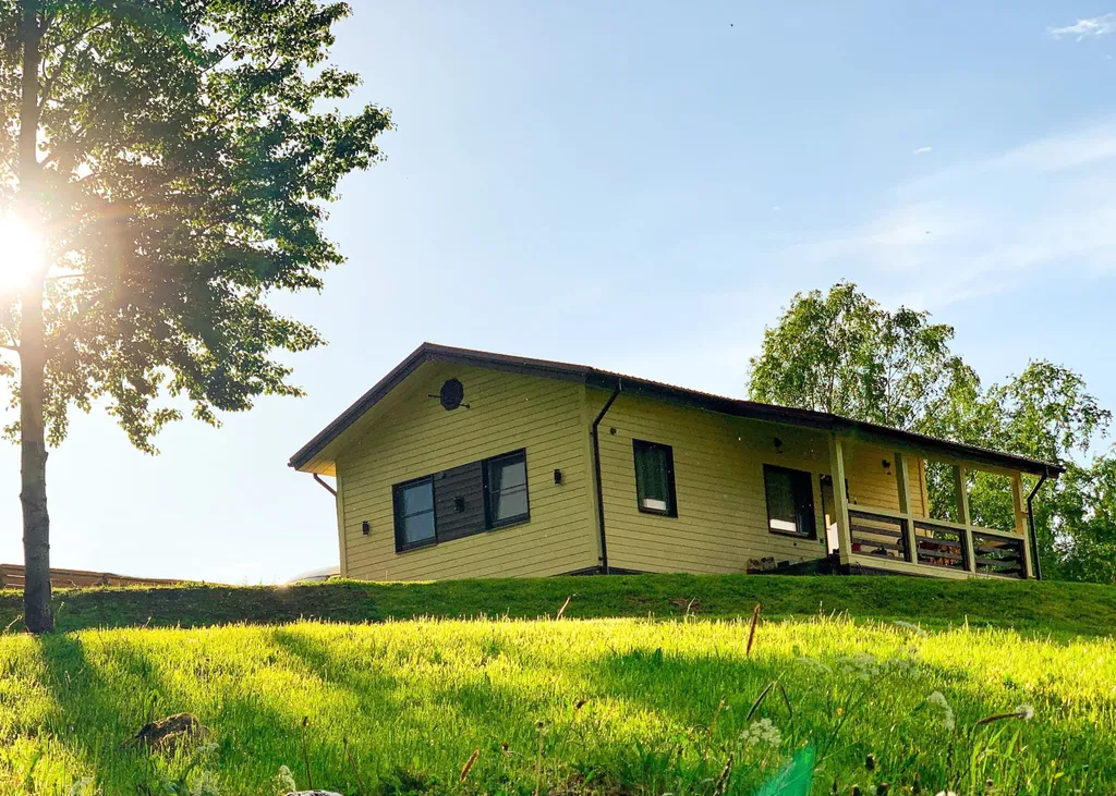 Коттедж Уютный теплый дом с видом на озеро Passo 3 — аренда посуточно в Хелюля