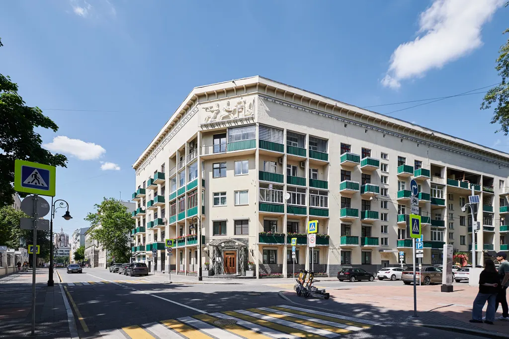 Квартира Квартира Модная трешка на патриарших с двумя санузлами — Москва