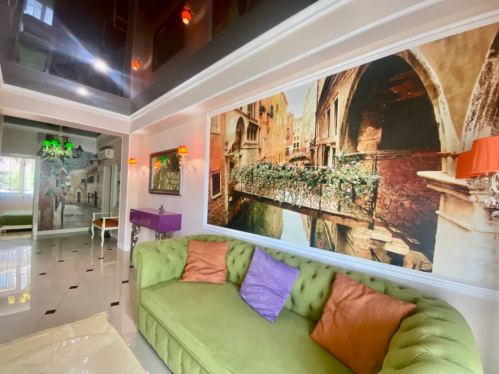 Семейный апартамент с балконом