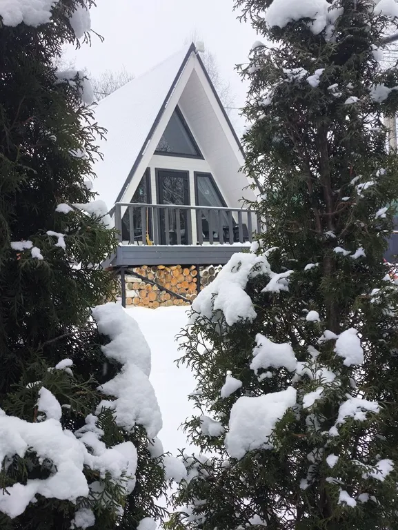 Коттедж Коттедж Новый а-фрейм в черте города — Казань