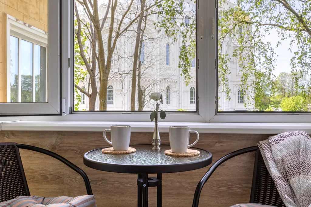 Квартира Prudius Apart двухкомнатная квартира с видом на Морской Собор — Кронштадт