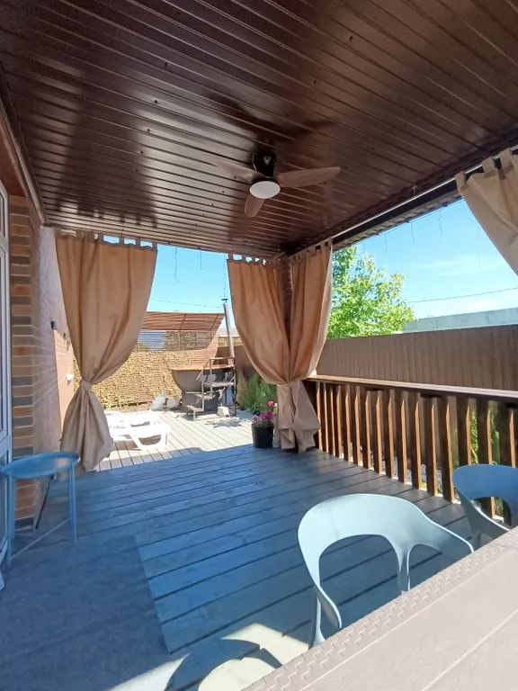 Дом с сауной, банный чан, мангал,караоке,терасса