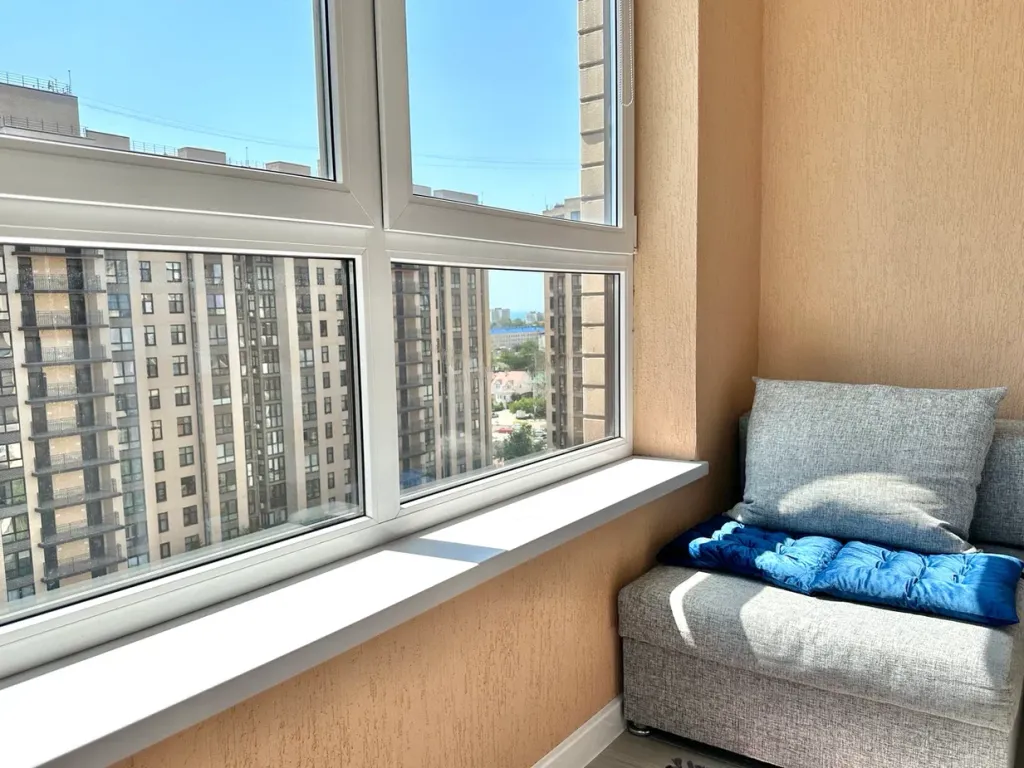 Квартира Квартира Стильная студия с видом во двор с 10 этажа — Анапа