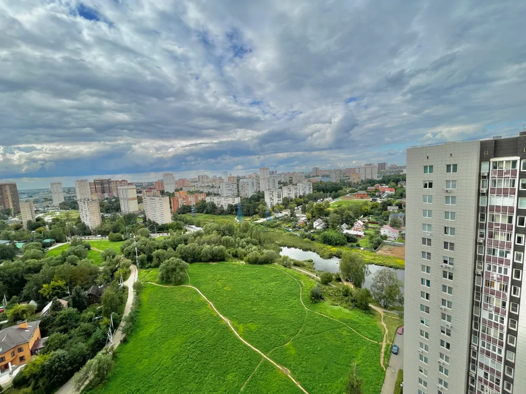 Дизайнерская студия с видом на Одинцово с 22 этажа