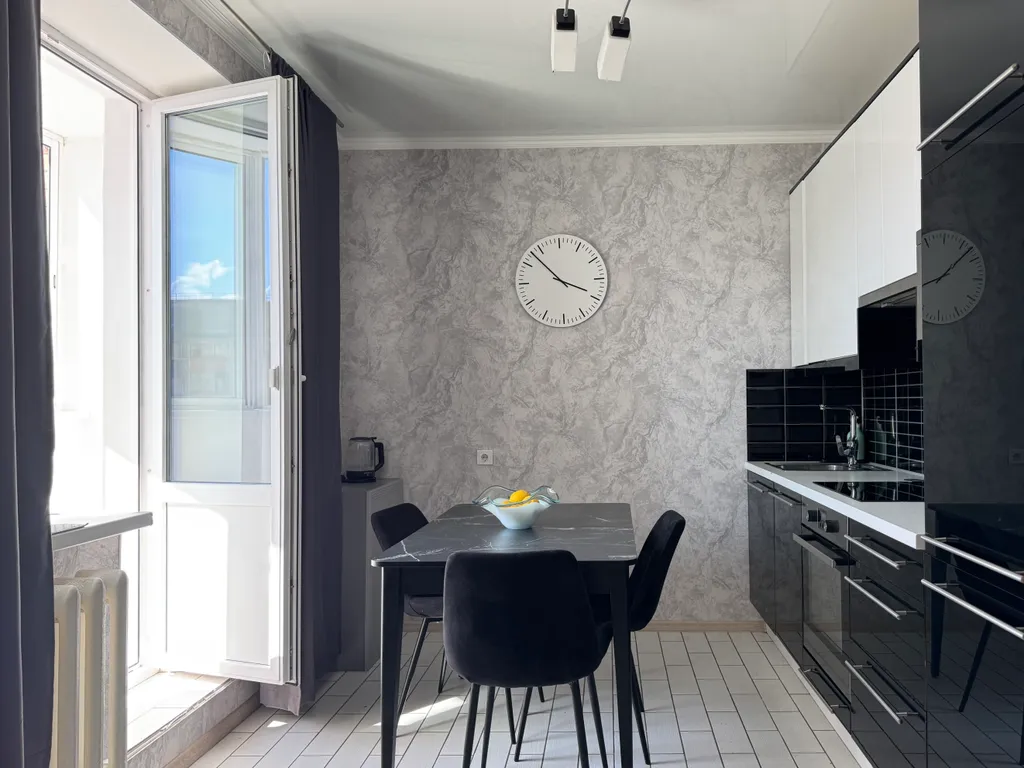 Большая евродвушка с кухней гостиной рядом с термолендом и аквапарком