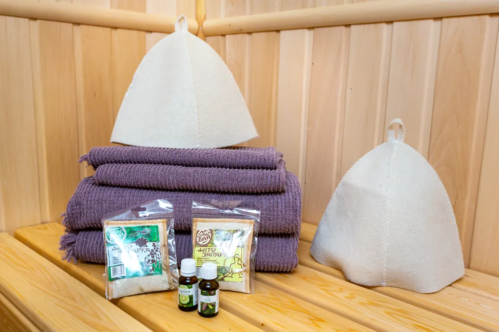 Семейный домик с финской сауной