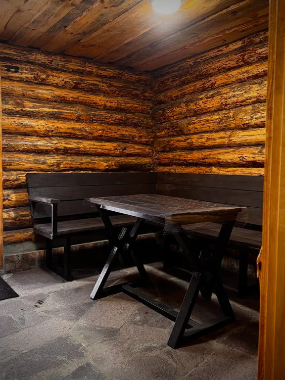 Дом с баней и чаном