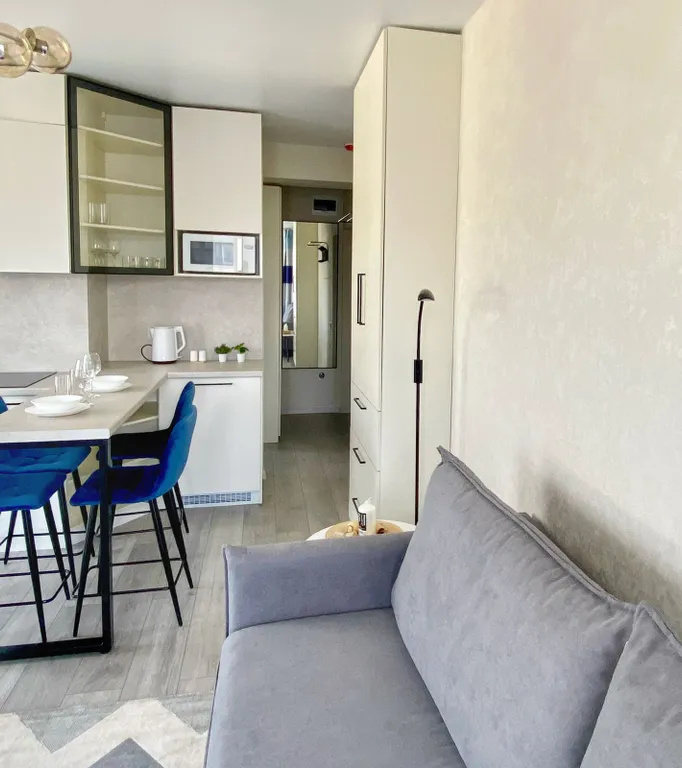 Студия на берегу моря с шикарным видом