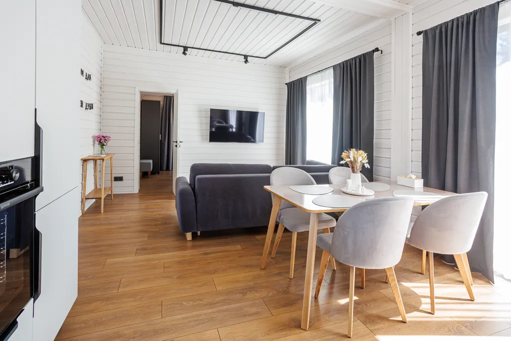 Уютный дом для отдыха на границе с лесом