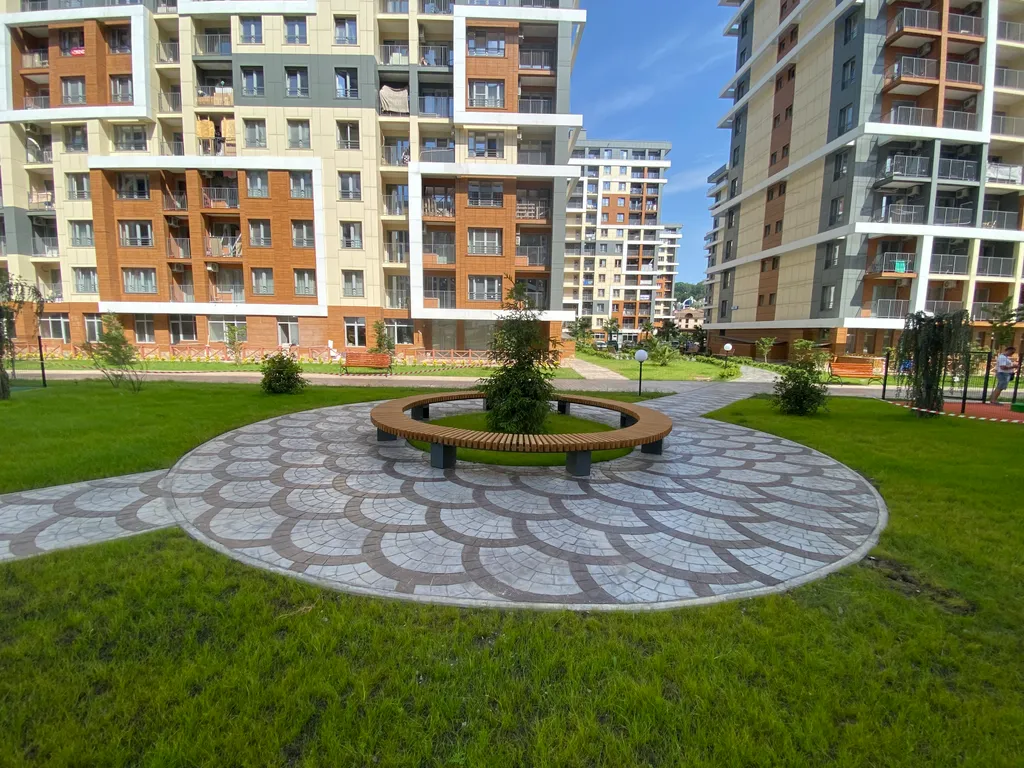 Стильная студия у моря