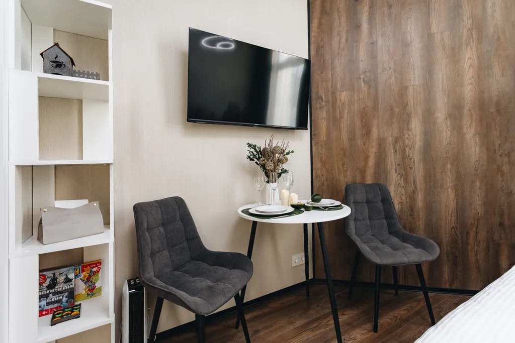 Стильная квартира-студия в ЖК Шория град