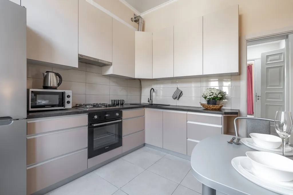 Атмосферная квартира с камином