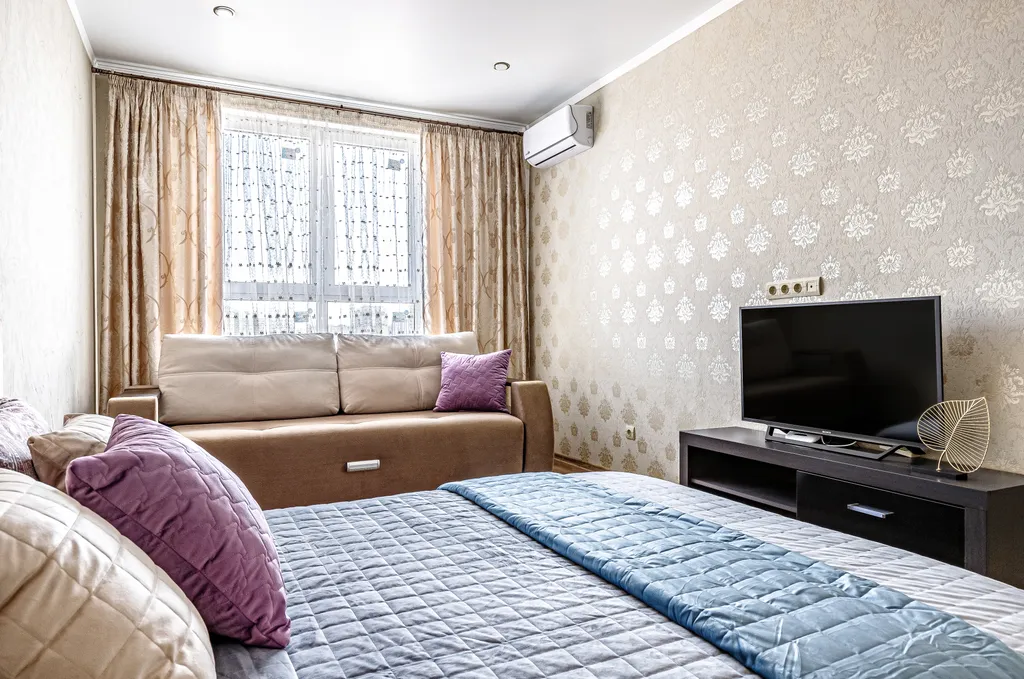 Просторная 2-комнатная квартира в центре