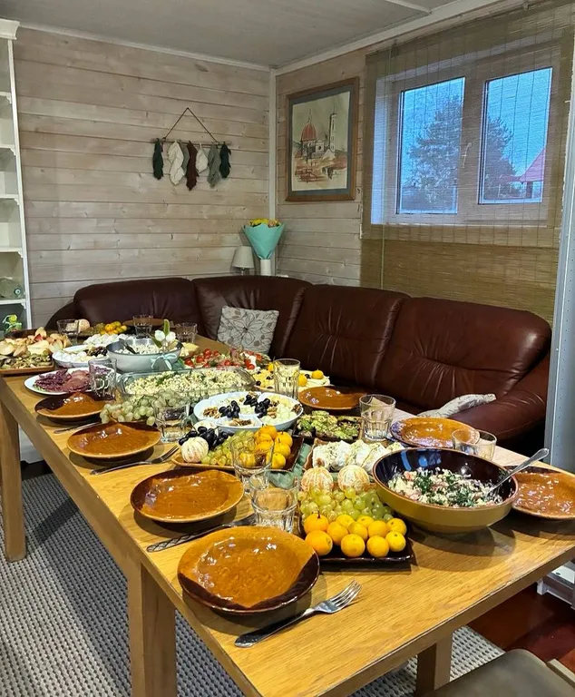 Уютный домик с баней и банным чаном, рядом с Москвой