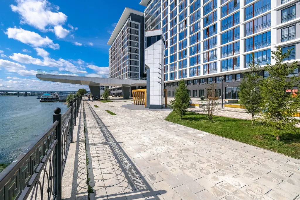 Апартаменты Бриз с потрясающим видом на Обь