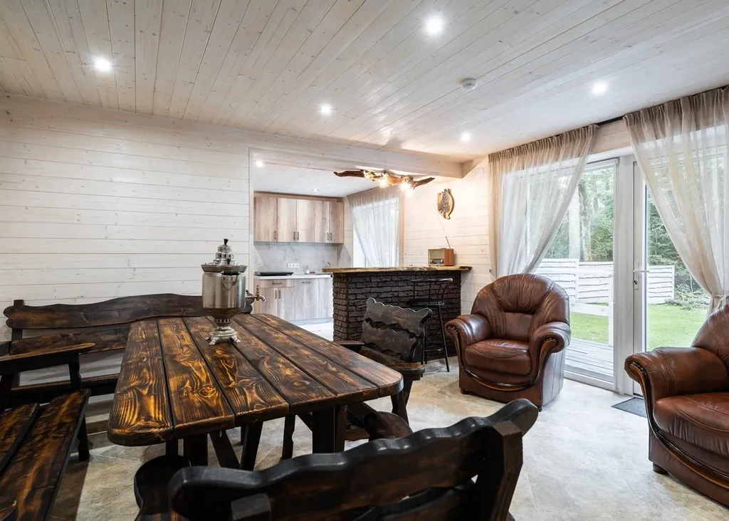 Дом-студия с баней в самом центре Беловежской пущи ( д. Ляцкие)