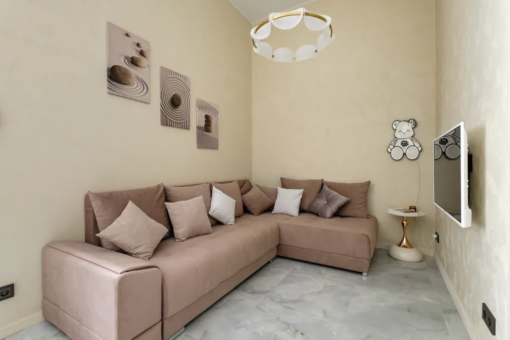 Пентхаус со спальней и ванной king-size