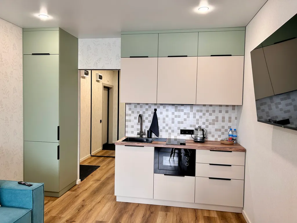 Уютные апартаменты в ЖК бизнес-класса с зарядкой для электромобилей