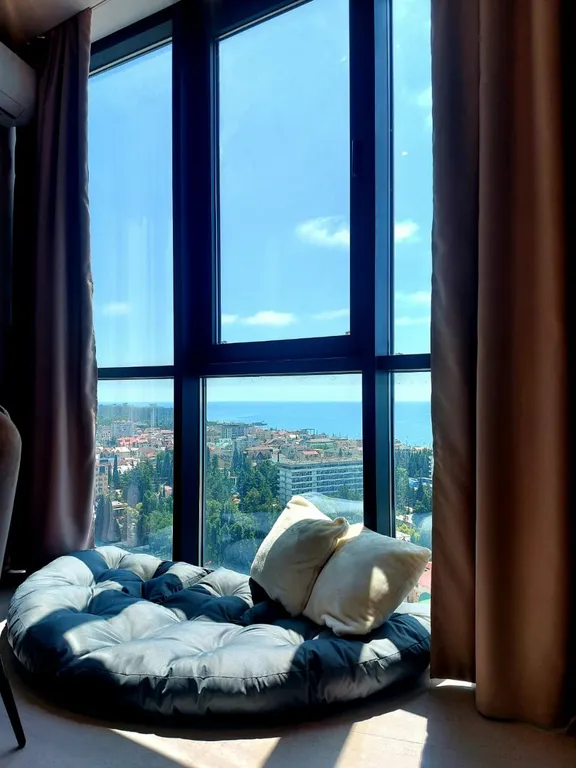 Евро-двухкомнатная квартира у моря, самые красивые закаты