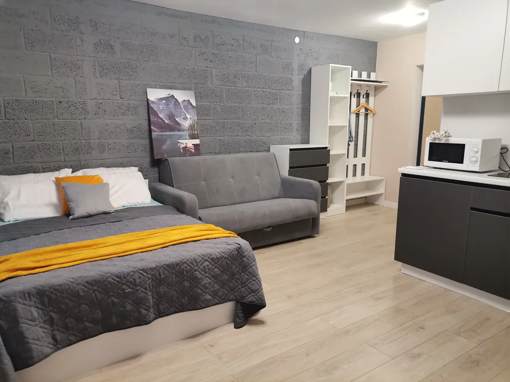 Квартира Идеальная студия в самом сердце Тюмени: комфорт и уют в каждой детали — Тюмень