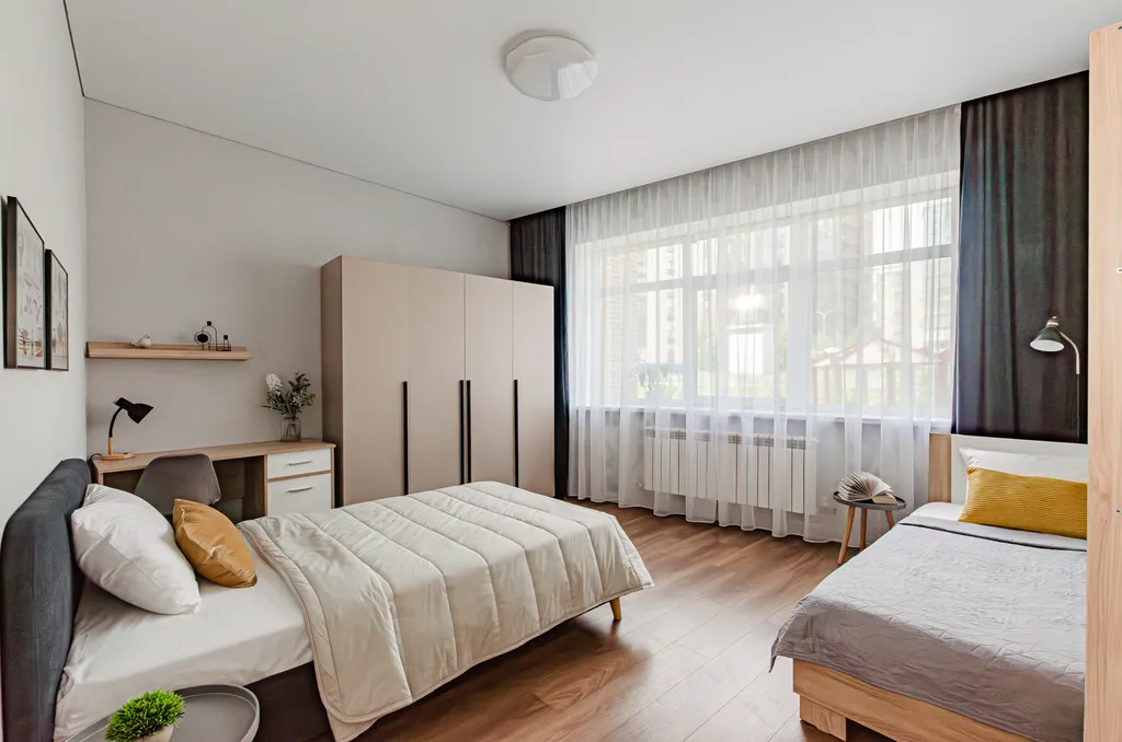 Просторная квартира с закрытым паркингом