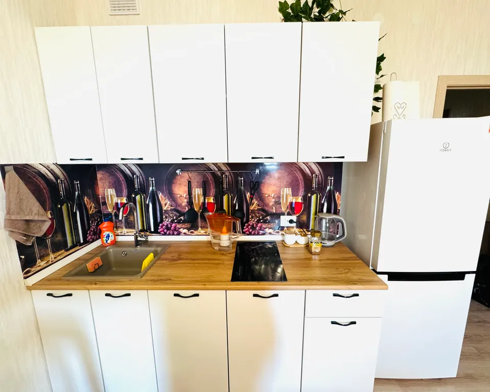 Квартира-студия  рядом с СК Темп и аэропортом