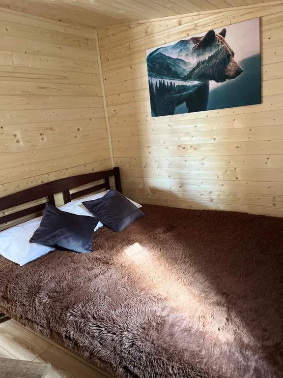 Уютные домики с баней и тёплой купелью