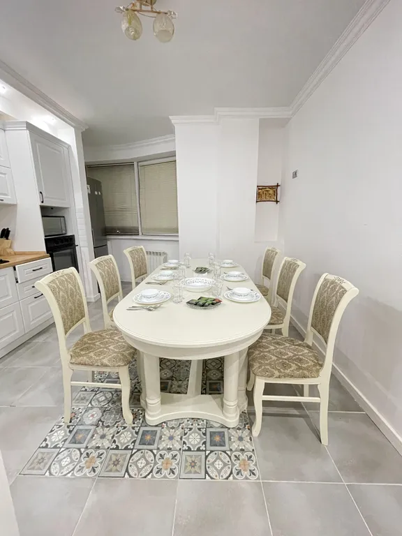 Светлая и солнечная 3-комнатная квартира