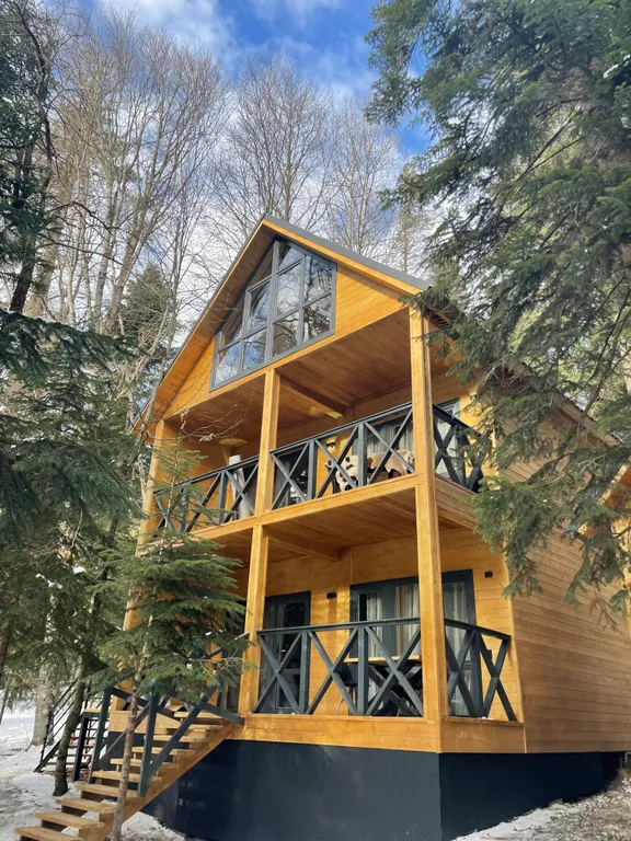 Апартаменты в коттедже 2 этаж четырёхместные