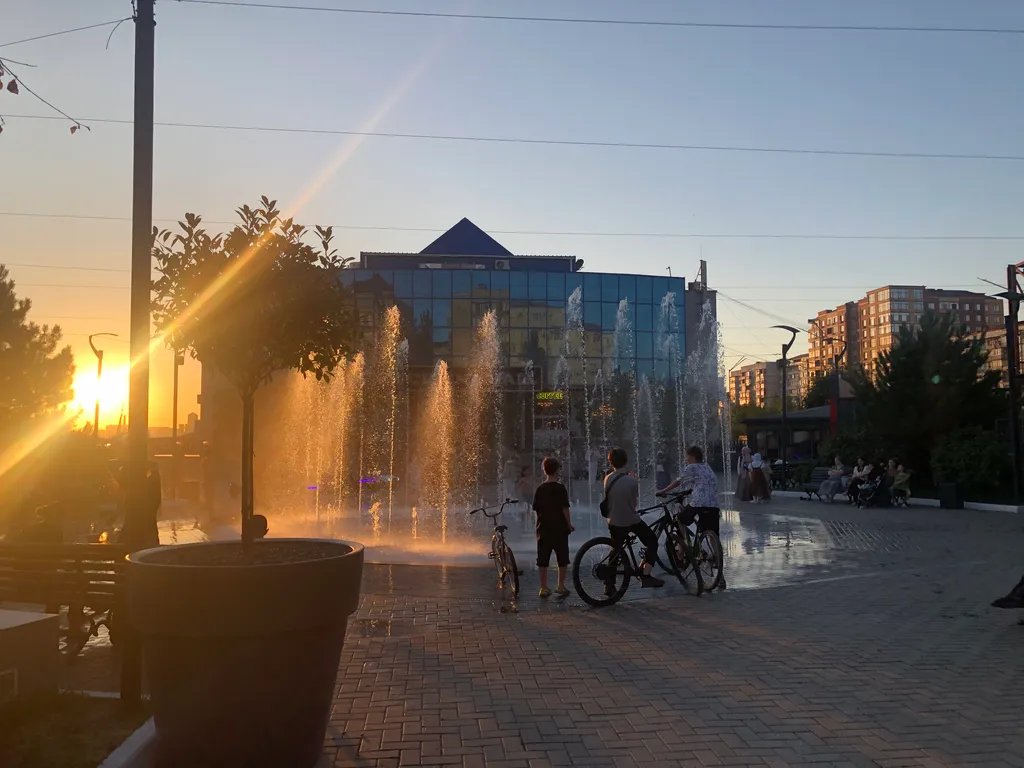 Квартира Двухкомнатная квартира в центре города с видом на озеро — Махачкала