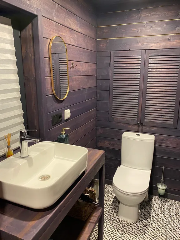 Smaland Ranta house-шале на высоком берегу с видом на реку и закат