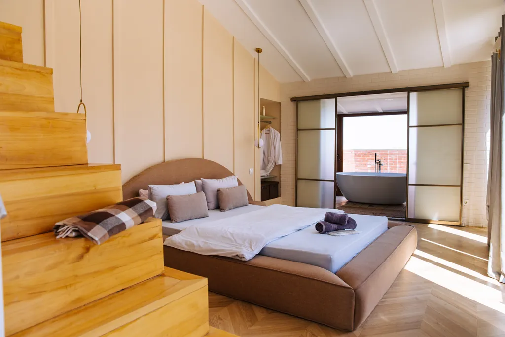 Пентхаус с видом на город