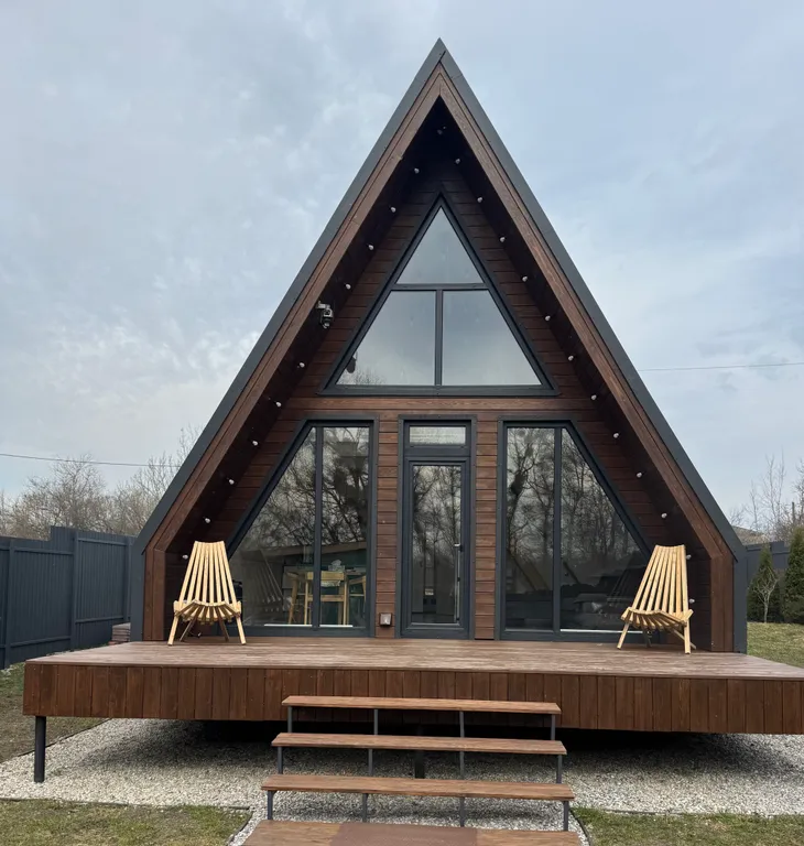 Дом 55m2 — чан, кухня, Wi-Fi