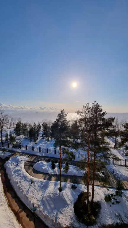 Комфортная квартира на первой линии Финского залива