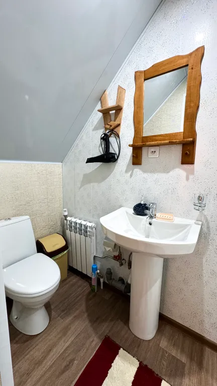 Квартира Квартира Четырёхместный номер на втором этаже с балконом — Архыз