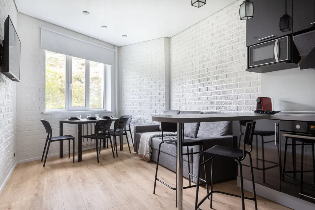 Современная и уютная квартира продуманна до мелочей