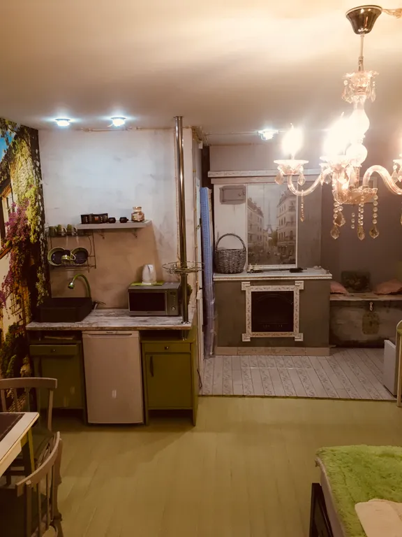 Старый дворик, где уютно и тепло