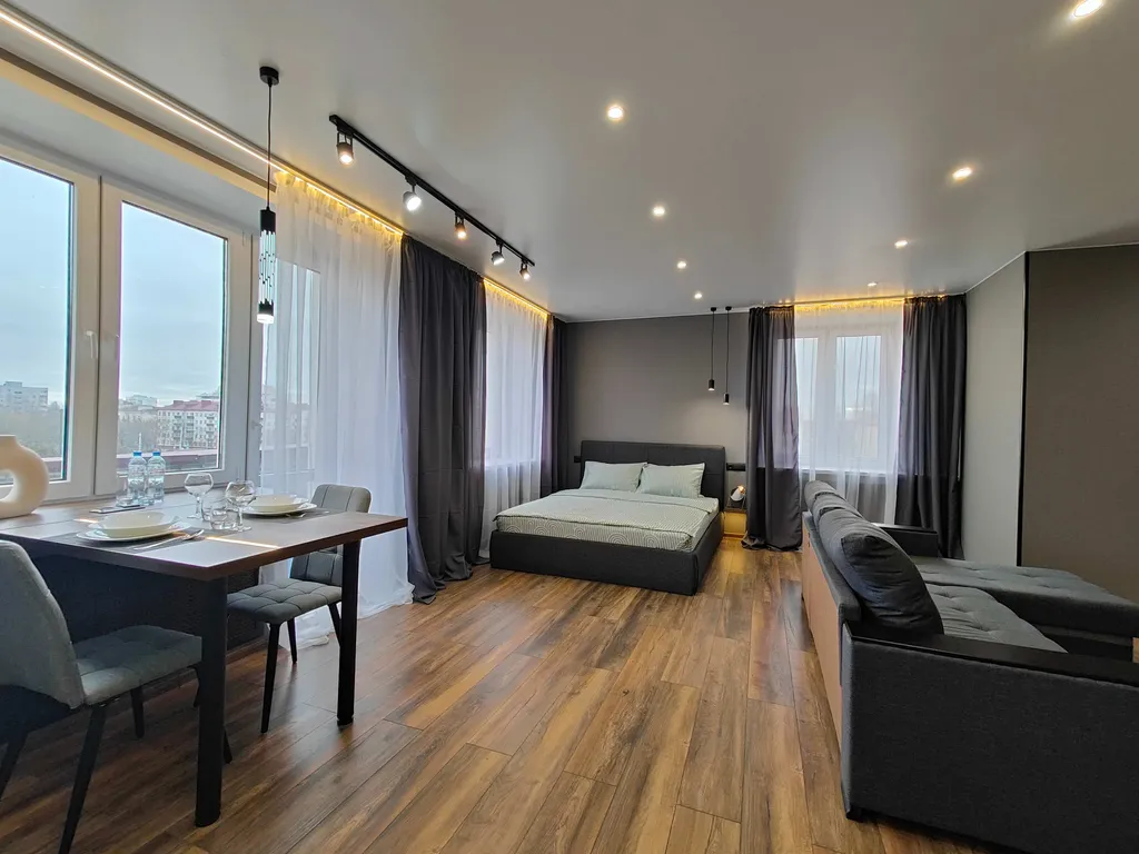 1-комнатная на площади Ленина