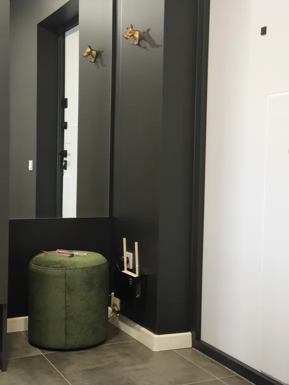 Apartments in a new building with designer renovations