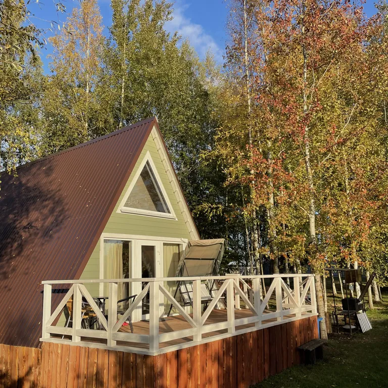 Уютный коттедж в стиле A-Frame — аренда посуточно в Великий Новгород