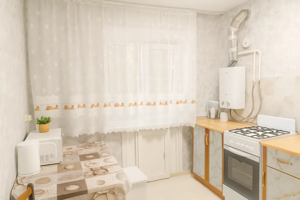 Светлая однокомнатная квартира с балконом