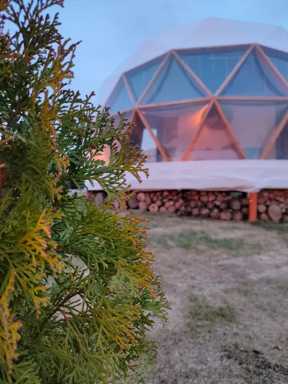 Коттедж Уютный геокупол — аренда посуточно в Лаишево