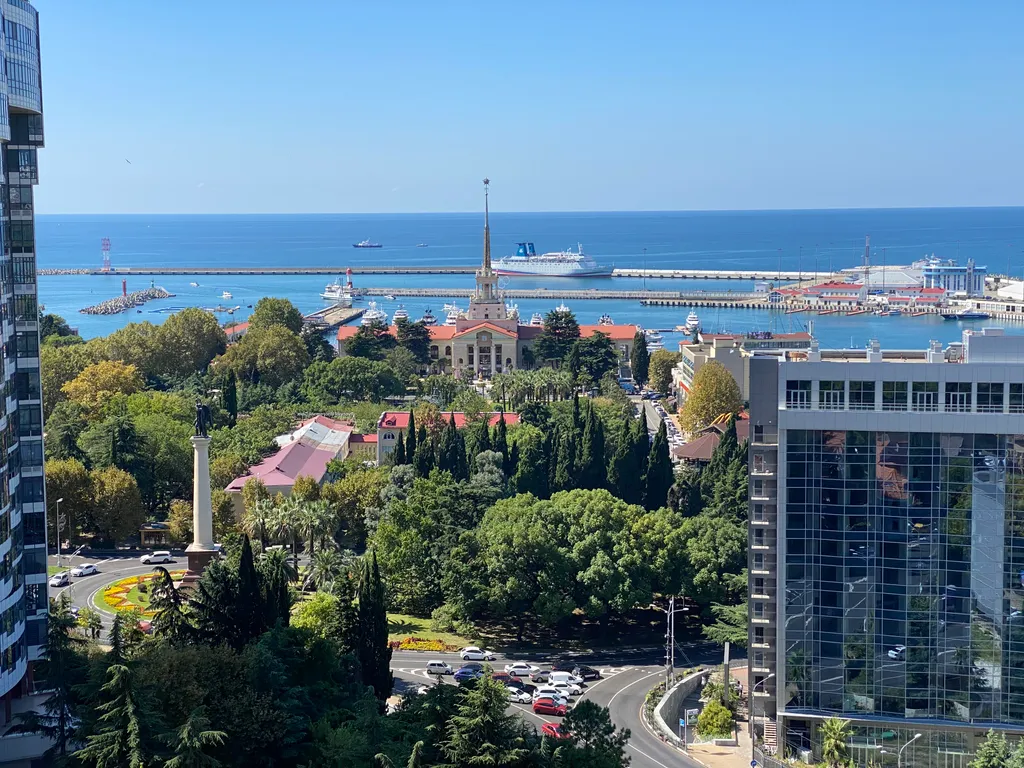 Квартира Апартаменты-студия с видом на море — Сочи